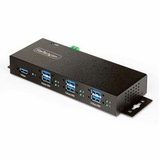 StarTech 7-Port Managed USB Hub, Heavy Duty Metal Industrial Housing, ESD & picture