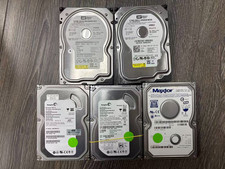 Lot of 5 80GBx2 160GBx3 SATA 3.5