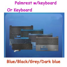Palmrest w/Keyboard for Gateway GWTN156-7 GWTN156-7BK 7BL 7GR 7PR picture