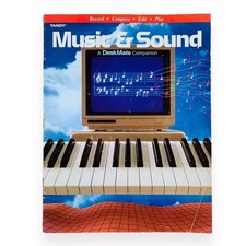 Tandy Music & Sound DeskMate Companion Manual 1989 Vintage Computer Guide picture