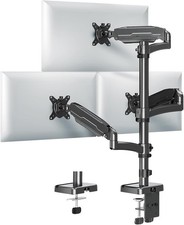 MOUNT PRO Triple Monitor Desk Mount for 3 Screens up to 32 inch VESA 75x75 10... picture