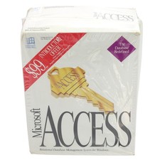 Microsoft Access 1.0 Retail Box 5.25