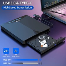 7 IN1 BD Burner External Drive Blue Ray Burner BD-RW BD DVD RW Disc Writer V# picture