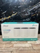 TP-Link Deco X55 3 Pack AX3000 WiFi 6 Mesh System New/Open Box picture