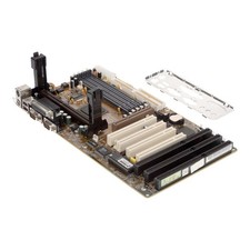 Motherboard SHUTTLE HOT-637A Ver 3.x 637V31 SLOT 1 SDRAM AGP PCI ISA ATX picture
