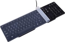 Universal Clear Waterproof Anti-Dust Silicone Keyboard Protector Cover Skin for  picture