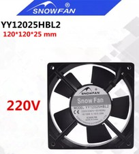1pcs SNOWFAN YY12025HBL2 AC 220/240V 18/16W 12025 Cabinet Fan Cooling Fan picture