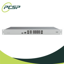 Cisco Meraki Unclaimed MX85-HW Cloud Firewall 1Gbps 10x RJ45 4x SFP SD-WAN picture