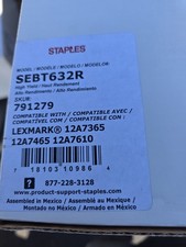Staples TR12A7465 Black High Yield Toner Cartridge for Lexmark (12A7465)  picture