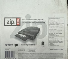 Iomega 250MB External Parallel Port Drive - Blue (10918) picture
