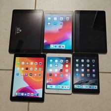 LOT OF 6 Apple iPad / iPad Mini / iPad Air Tablets - For Repair - ASIS #4465 picture