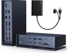 FusionDock Max 1 Thunderbolt 4, 20-in-1 Quad 6K@60Hz Monitor Docking Station . picture