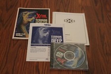 X-Com Terror from the Deep (PC, 1995) CD-ROM Sealed with pictured inserts picture