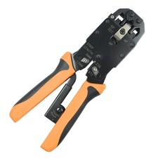 5 Pack of 8P8C(RJ45)/6P6C(RJ12)/6P4C(RJ11) Crimp Tool w/ Rachet picture
