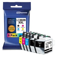 Brother LC3029 XXL 5PK Super High Yield Ink Cartridges Compatible Printers picture