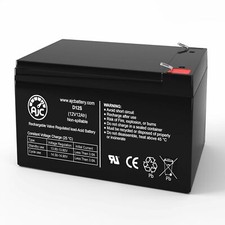 AJC Battery Compatible with Werker WKA12-12F2 12V 12Ah UPS picture