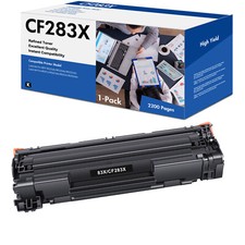 1-8 PACK Black CF283X For 83X Toner Cartridge HP LaserJet Pro M202n M202dw LOT picture