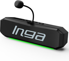 Barra Sonido PC USB con Microfono Extraible Luz RGB Gaming Laptop ComputadoraPro picture