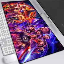 The Avengers 3D Printing Big Mouse Pad Office Desk Mat Laptop Pad Non-Slip Gift picture