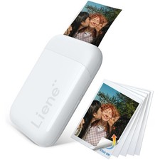 Liene ZPP110W#WW1 Pearl K100 2x3 Wireless Zink Photo Printer w/ 10 Sheets White picture