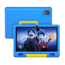 Urao Kids Tablet 10 inch Android 13 for Kids 2GB + 32GB Shockproof Blue picture