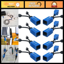 4 Pair PoE Ethernet Splitter Kits - Waterproof RJ45 Cable Sharing, Network Adapt picture