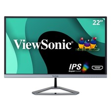 ViewSonic VX2276-SMHD 22in IPS 1080p Frameless LED Monitor HDMI, DP (CR) picture