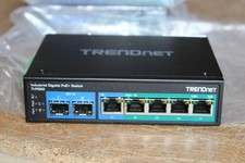 TRENDnet TI-PG62 V2.0R 7-Port Industrial Gigabit PoE+ DIN-Rail Switch SFP 120W picture