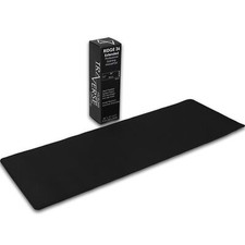 Gaming Mouse Pad (5mm) Extended 36 inch | 36x12x0.20 Extra Thick | Black | St... picture