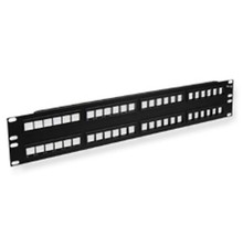 Patch panel blank hd 48-port 2 rms picture