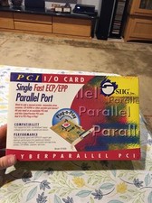 SIIG IO1839 JJ-P00112 PCI CYBERPARALLEL I/O CARD ECP/EPP NEW picture