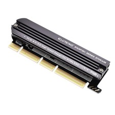 NVMe PCIe 4.0 Adapter NVMe M.2 SSD to PCIe X4/X8/X16 Card with Aluminum Heat ... picture