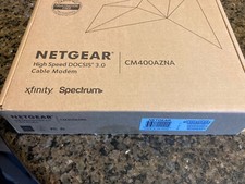 New Netgear High Speed DOCSIS 3.0 Cable Modem Xfinity-Time Warner CM400AZNA picture