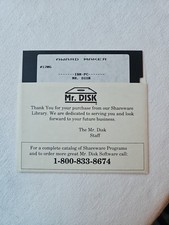Mr. Disk Shareware #1206 Award Maker Vintage 5.25 Inch Floppy Disk picture