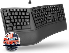 Teclado con reposamuñecas acolchado: escribe cómodamente durante más tiempo, NEW picture