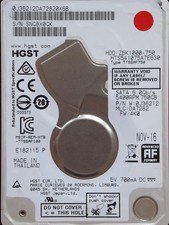 HGST HTS541075A7E630 | MLC: DA7282 | P/N: 0J36212 | NOV 2016 | 750GB #03 picture