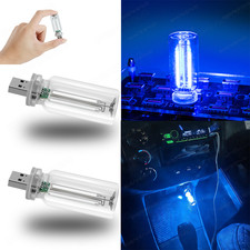2PC USB Car LED Lighting Retro Auto Mood Lamps Night Lamps USB Touch Night Light picture