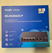 Ruijie Reyee RG-ES206GS-P 4-Port Gigabit PoE+ Cloud Managed Switch SFP picture