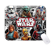 Star Wars Galaxy Adventure Desk Mat Sci-Fi Gaming Mouse Pad picture