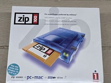 Iomega Zip 100 Portable USB Drive, MAC & PC, NEW FACTORY SEALED PACKAGE, RARE picture