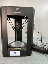 Monoprice MP Mini Delta 3D Printer, charger and card READ DESCRIPTION picture