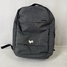 E1 Incase Icon Slim Laptop Backpack 17 Gray Lyft Logo Tech Commuter Bag picture