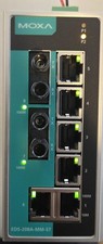 MOXA EDS 208A-MM-ST 8 Ports Unmanaged Ethernet Switch Rugged Network Device picture