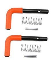 2PCS Snow Plow Ultra Mount Stand Lock Pin Kit Fit for Western Replace 67844 picture