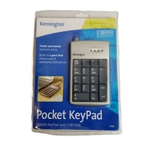 Kensington Pocket KeyPad 33006 USB Numeric Keypad Hub Laptop Accessory SEALED picture