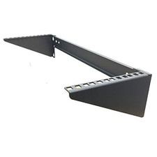 4U 19 Inches Cold Rolled Steel Wall Mount Simple Vertical Rack 4U, Black picture