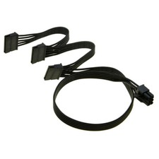 SATA Power Cable for Seasonic/Antec PSUs, BTC Mining & HDD Splitter 18.7-inch picture