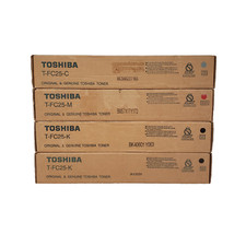 Toshiba T-FC25-C T-FC25-M T-FC25-K Toner 4-Pack E-Studio 2040C 2540C 3040C 3540C picture