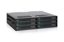 ICY DOCK 6 Bay 2.5” SATA HDD / SSD Hot Swap Tool-Less 6 BAY CAGE picture