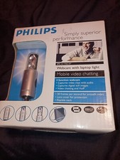 Mobile Webcam Philips Portable SPC611NC/37 for Laptops Work Light Video Chatting picture